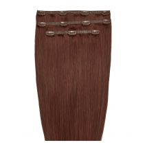 18 Deluxe Remy Instant Clip-In Hair Extensions - Crimson"