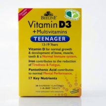 Teenager Vitamin D3 and Multivitamin Tablets