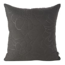 Poszewka 40x40 Alara flowers czarna Eurofirany
