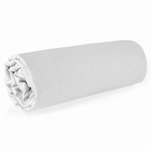 Prześcieradło satynowe białe 160x210 - bez gumki 100% bawełna