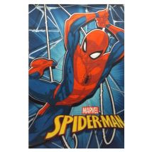 Koc polarowy 100x140 Spiderman blue