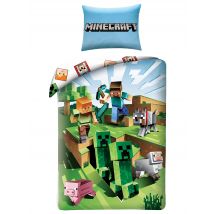 Pościel bawełna 160x200 Minecraft Creative