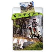 Pościel bawełna 160x200 Moto - Cross