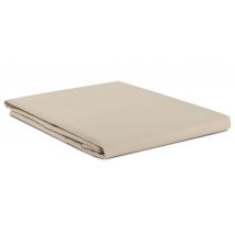 Prześcieradło bawełna 80x160 bez gumki jasnobeżowe Semplice