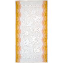 Ręcznik Flora Ocean 50x100 Żółty Greno
