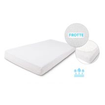 Prześcieradło 60x120 nieprzemakalne frotte białe Matex