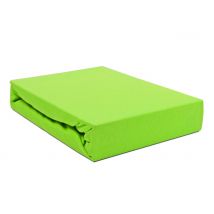 Prześcieradło Jersey 140x200 z gumką limonkowe Darymex