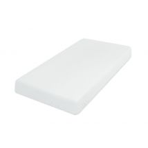 Prześcieradło 70x140 muślinowe białe dziecięce z gumką BabyMatex