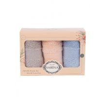 Zestaw 3 ręczników haftowanych Damask V1 30x50 Karna Home