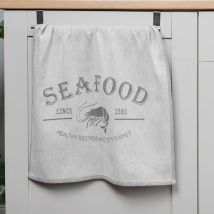 Ścierka kuchenna 50x70 Seafood Szary