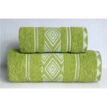 Ręcznik Azteka 50x90 Zielony Greno