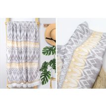 Ręcznik plażowy z frędzlami 90x180 Marocco