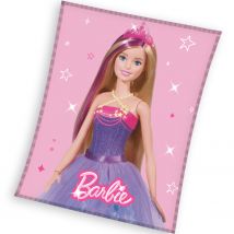 Koc 150x200 Barbie polarowy dziecięcy