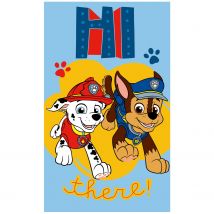 Ręcznik 30x50 Psi Patrol niebieski dziecięcy do przedszkola