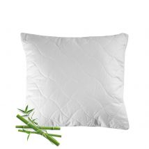 Poduszka 40x40 Bamboo Sen pikowana bambusowa z zamkiem Iga Home