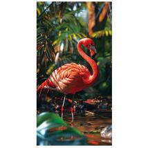Ręcznik 100x180 plażowy Ogród Flaminga