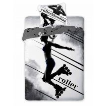 Pościel 160x200 Sport Rolki bawełniana