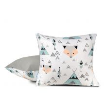 Poszewka 50x50 bawełniana Lisek w Tipi