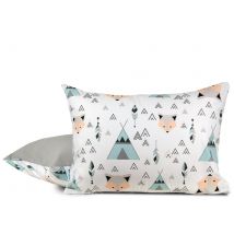 Poszewka 50x70 bawełniana Lisek w Tipi
