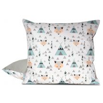 Poszewka 70x80 bawełniana Lisek w Tipi