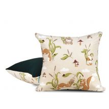 Poszewka 50x50 bawełniana Wiewiórka i Przyjaciele