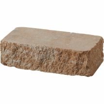 KANN Bruchsteinmauer Vermont Sunset Mauersteine, End-Element (50x25 cm)