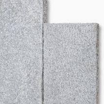 Seltra Natursteine Palisaden BRAVO RUSTIQUE Granit edelgrau Herkunft China, 10x50 cm, 150 cm