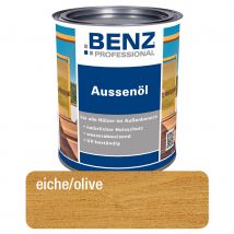 BENZ PROFESSIONAL Aussenöl Holzschutzmittel, 0,75 l, Eiche/Olive