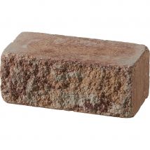 KANN Gartenmauer Vermont Kompakt Nebraska Kies Mauersteine, Grundelement (30x15 cm)