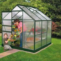 Vitavia Gewächshaus Venus Tomatenhaus Smaragd, 6 mm, 195x195x197 cm (LxBxH),HKP (Hohlkammerplatten)