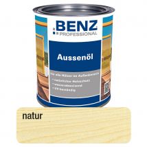 BENZ PROFESSIONAL Aussenöl Holzschutzmittel, 2,5 l, Natur