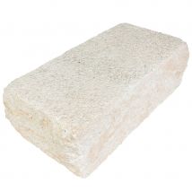 EHL Gartenmauer Mauersystem BossAntik sandstein-gelb Mauersteine, Anfangs-/Endstein (50x25 cm)