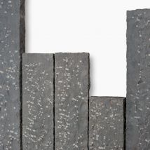 Seltra Natursteine Palisaden SANOKU® Basalt anthrazit-schwarz, 8x20 cm, 100 cm