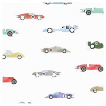 Disney & VELUX Goodnight Collection Verdunkelungsrollo DKL manuell Disney Rennautos 4654, UK08, Aluminiumschiene,GEL,Manuell,VELUX