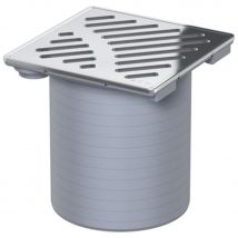 ACO Badablauf Aufsatz 150x150mm inkl. Rost quadratisch lose günstig