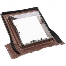 BRAAS Ausstiegsfenster Luminex braun Universal-Lichtkuppel Dachfenster günstig