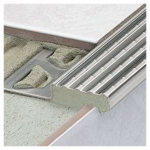 Schlüter-TREP-E Treppenprofil Edelstahl V2A, 1 m