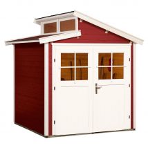 weka Gartenhaus 226 rot Gartenhütte günstig