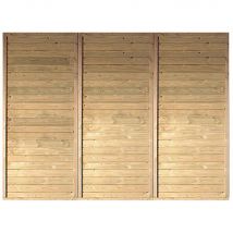 Karibu Rückwand für Carport günstig