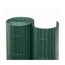 NOOR Sichtschutzmatte PVC Grün Sichtschutzzaun, 1,8x3 m