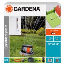 Gardena Sprinklersystem OS 140 Set mit Versenk-Viereckregner günstig