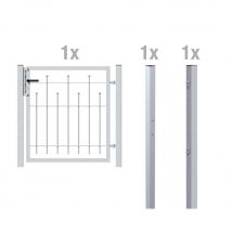 Alberts Einzeltor-Set Madrid verzinkt, 80 cm