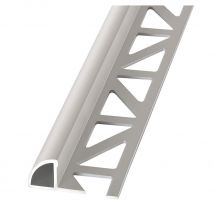 BLANKE Fliesenschiene Viertelkreis-Profil Aluminium silberfarben matt 10mm günstig
