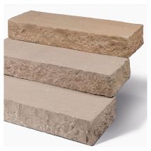 Seltra Natursteine Blockstufe MANDRA Sandstein gelb-hellbeige günstig