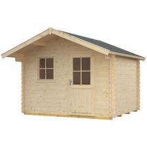 Skan Holz Gartenhaus Como Gartenhütte, 300x200 cm