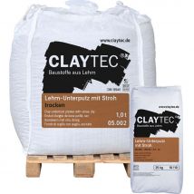 CLAYTEC Lehm-Unterputz mit Stroh, TROCKEN günstig