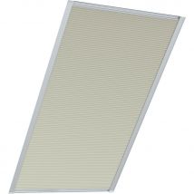 Roto Faltstore Linien-Beige F81, 54x118 cm (5/11), 647 Kunststoff,Aluminiumschiene,Manuell,Roto