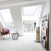 VELUX GDL Balkon Holz/Kiefer weiß lackiert ENERGIE PLUS Dachfenster günstig