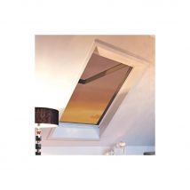 Roto Insektenschutzrollo Transpatec Gewebe T-300, 54x118 cm (5/11), 844 Holz,Aluminiumschiene,Manuell,Roto