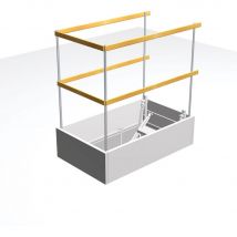 Roto Lukenschutzgeländer für Bodentreppen Metall günstig